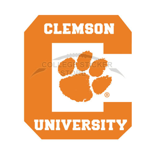 Customs Clemson Tigers Iron-on Transfers (Wall Stickers)NO.4148